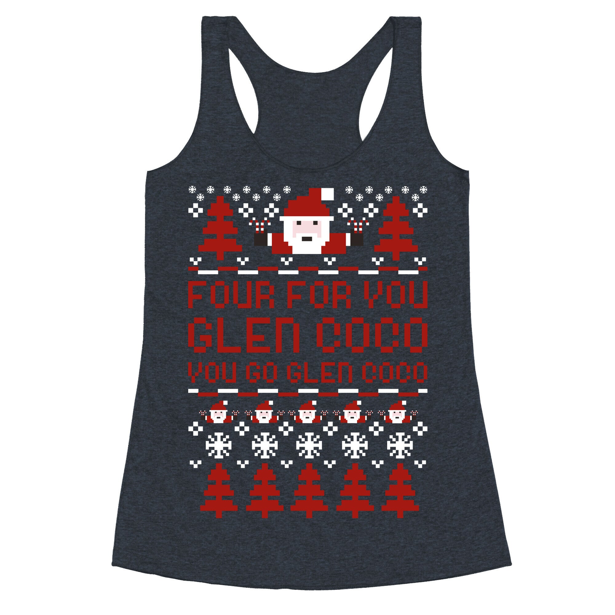 Ugly Sweater Glen Coco Racerback Tank